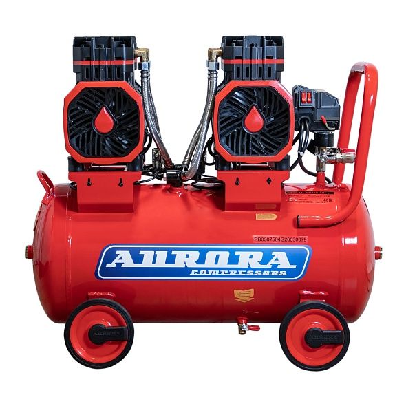 Компрессор Aurora PASSAT-50/750  4G безмасляный 2 режима работы (50л, 750л/мин, 4.36кВт)