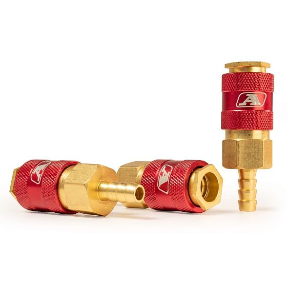 Штуцер профессиональный Aurora мама ёлка d.8мм F латунь, блистер 1шт.