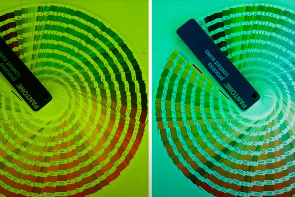 Обзор технологии MULTI COLOR с фильтром синего в сварочных масках Aurora