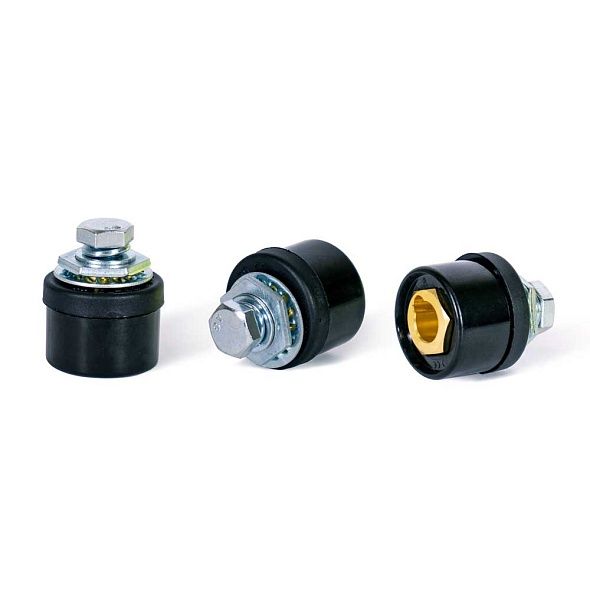 Разъём на корпус d38mm 35-50 MMQ (400A) 21mm мама, Aurora