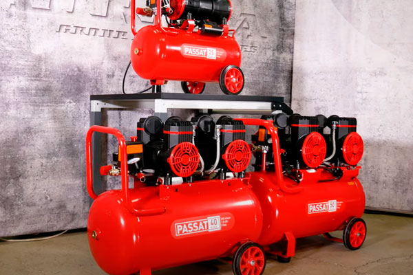 Компрессоры PASSAT BLACK - рекордная производительность без масла и перерывов