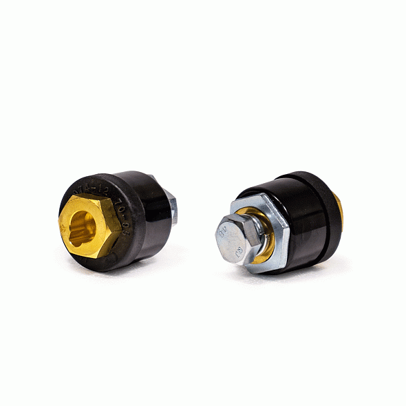 Разъём на корпус d38mm 70-95 MMQ (500A) 24mm мама Aurora