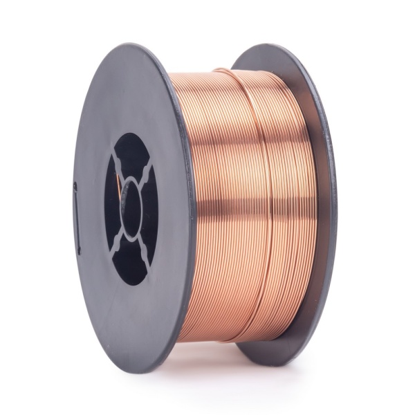 Проволока сварочная омедненная Foxweld ER 70S-6 (Св08Г2С) д.0.6мм, 1кг D100