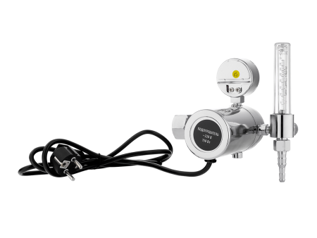 Регулятор расхода газа универсальный Сварог У-30/АР-40-П-220-Р (JTR-198 220V), манометр с поверкой