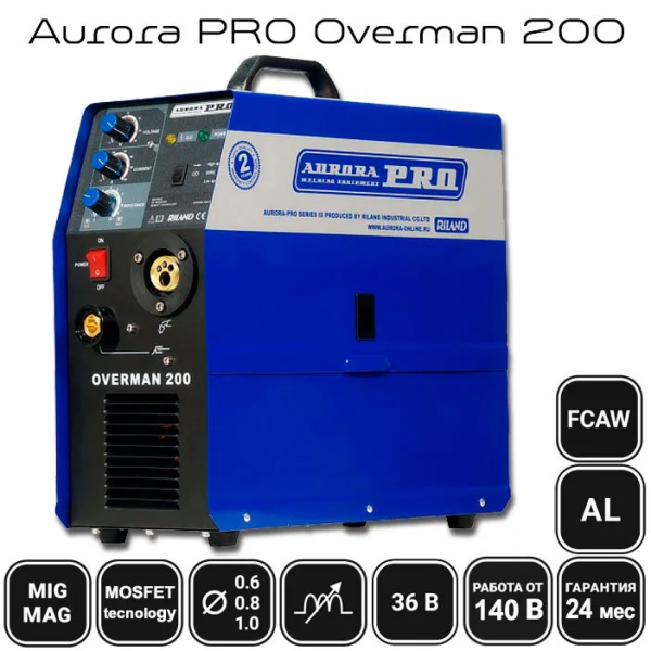 Сварочный инвертор AuroraPRO Overman 200