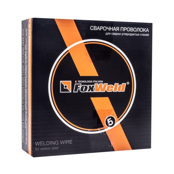 Проволока сварочная омедненная  Foxweld  Св.08Г2С (ан. ER70S-6) д. 1,0мм, D200, 5 кг