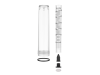 Ротаметр-колба комплект для регуляторов Сварог PRO CONTROL AR/CO2 1Р/2Р (Ar/CO2 5-30л/мин, поплавковый)