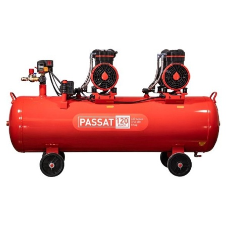 Компрессор Aurora PASSAT-120 BLACK тихий, безмасл.