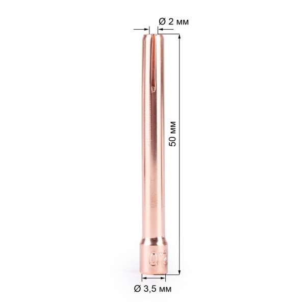 Цанга Varteg 2,0мм х 50мм TIG17/18/26(702.0012/TD0001-20)