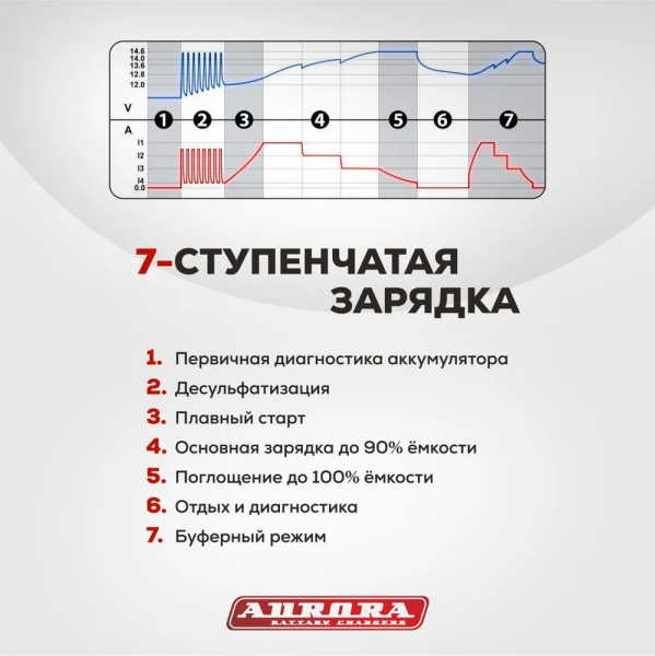 Зарядное устройство Aurora Sprint 6